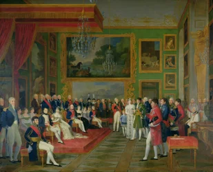 The Marriage of Eugene de Beauharnais to Amalie Auguste of Bavaria in Munich, 13th January 1806, 1808